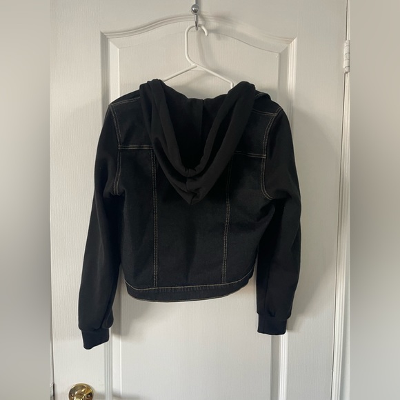 Sweater Jean Jacket - Picture 3 of 3